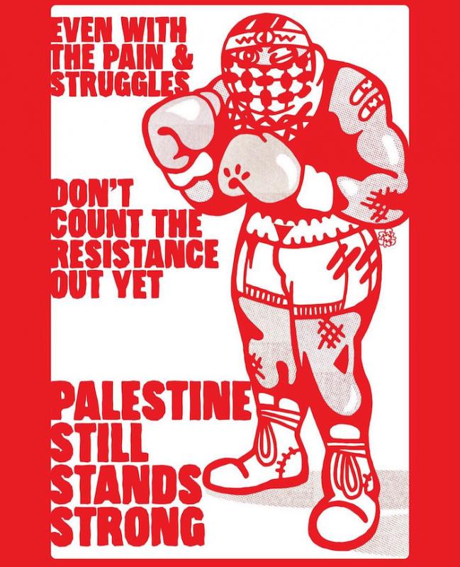 Palestine Still Stands Strong (by Shenby G. - 2024)