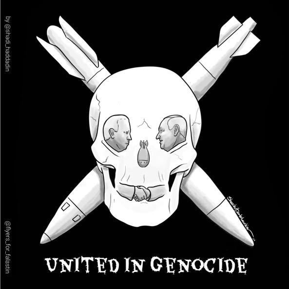 United In Genocide (by @shadi_haddadin - 2024)