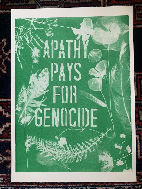 Apathy Pays for Genocide (by Mandy Merzaban - 2024)