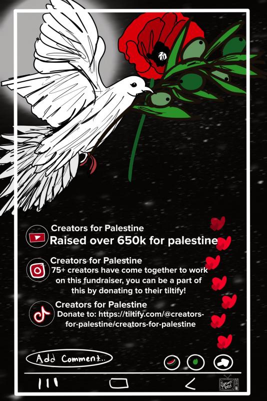 Creators for Palestine (by Research in Progress  - 2024)