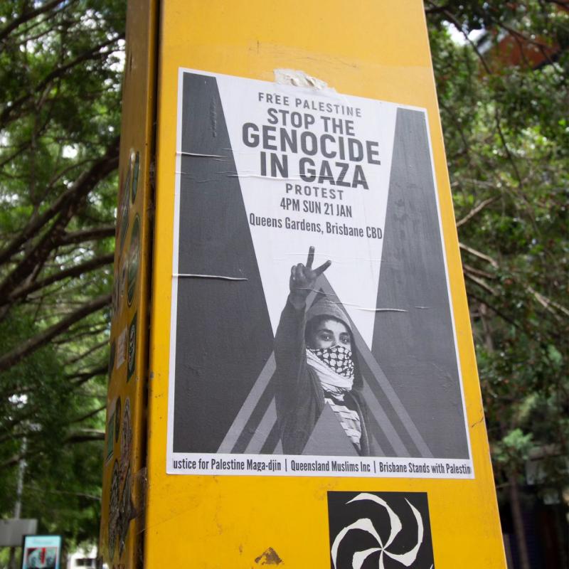 Genocide In Gaza - Protest (by Research in Progress  - 2024)