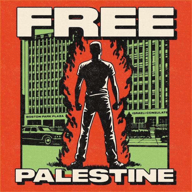 Free Palestine - Matt Nelson (by Krime - 2024)