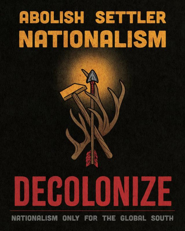 Abolish Settler Nationalism (by B.Y. - 2024)