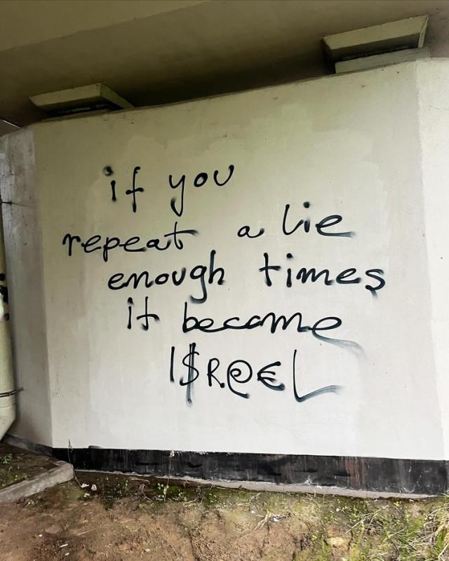 Repeat A Lie Enough Times  (by Deliberately / Collectively / Anonymous - 2024)