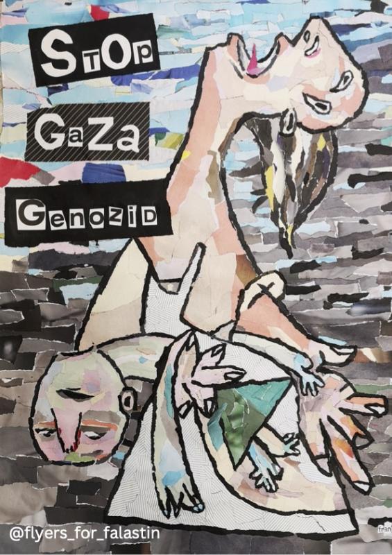 Stop Gaza Genocide (by @francisbyrnecologne - 2024)