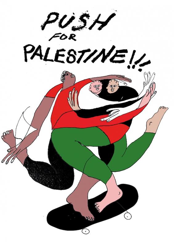 Push for Palestine! (by Jeffrey Cheung - 2023)