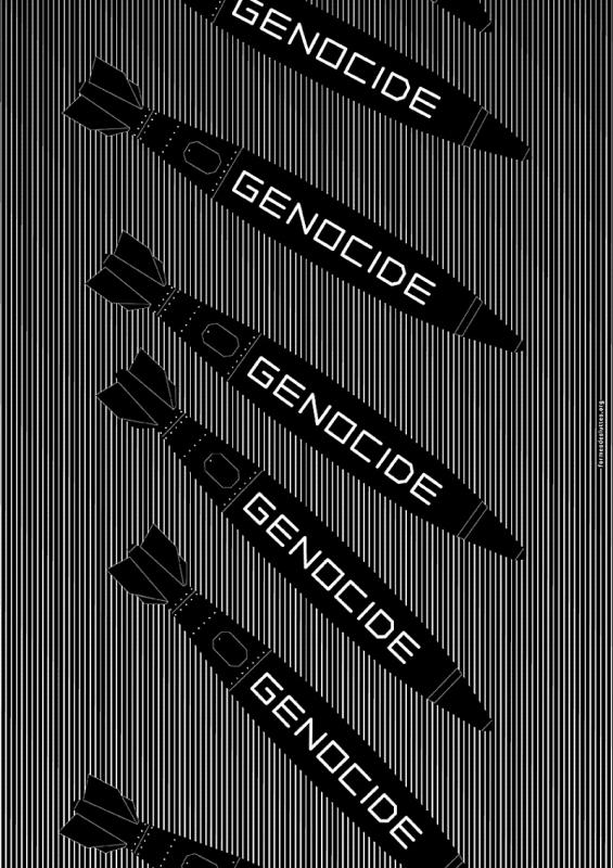 Genocide Genocide Genocide Genocide (by Olivier Garraud - 2024)