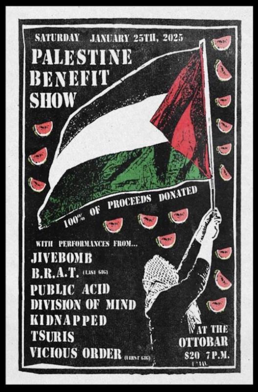 Palestine Benefit Show (by Sean Crim  - 2025)