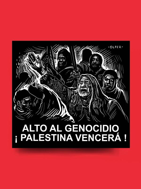 ¡Palestina Vencerá! (by Olfer Leonardo, @o_l_f_e_r - 2024)