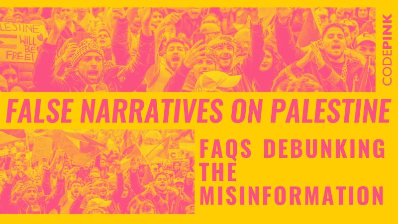 False Narratives On Palestine (by Research in Progress  - 2025)